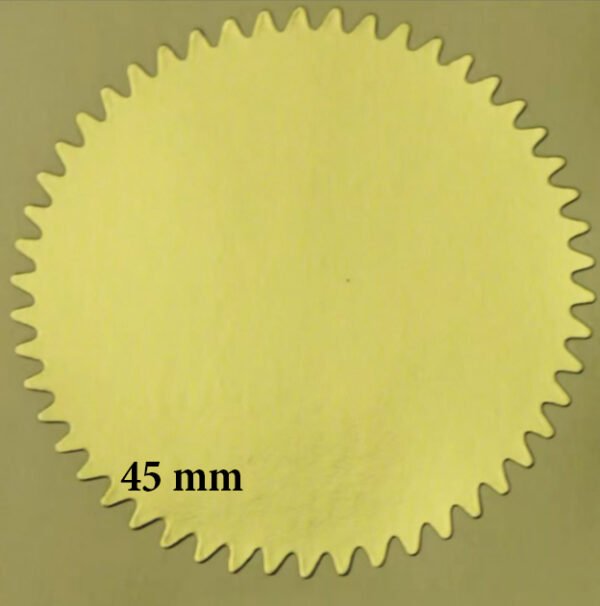 100 pcs sello adhesivo 45mm